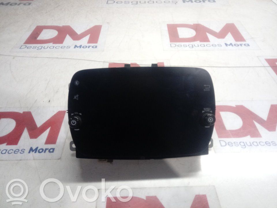 Fiat 500X Head up display screen 