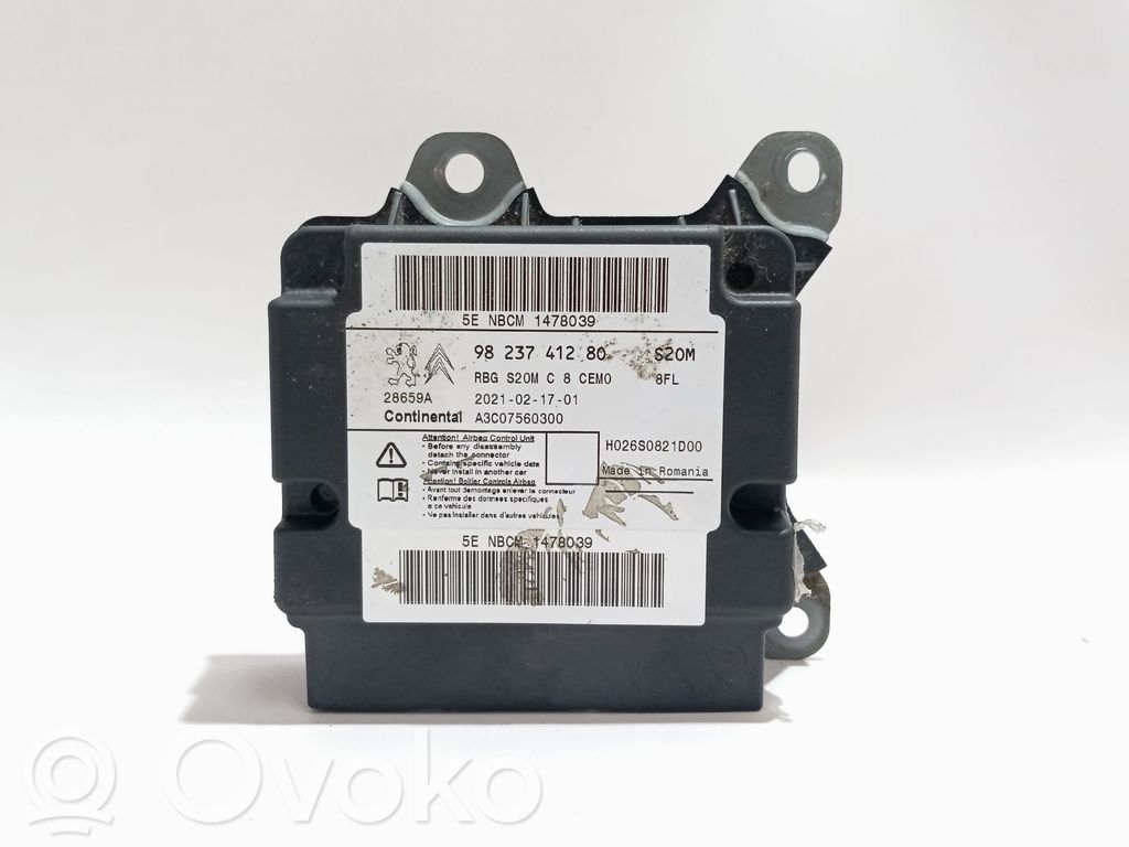 Citroen Berlingo Airbag control unit/module 