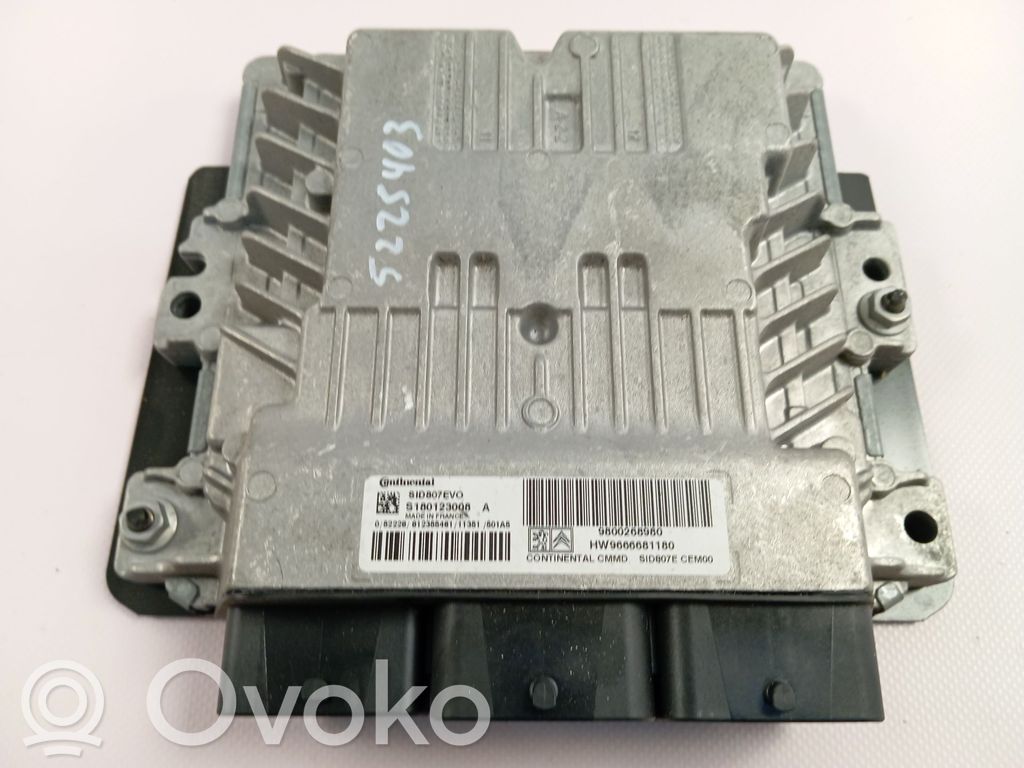 Citroen C4 II Unidad de control/módulo del motor 