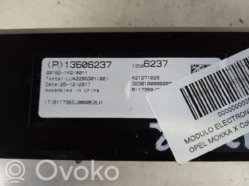 Other control units/modules   13506237