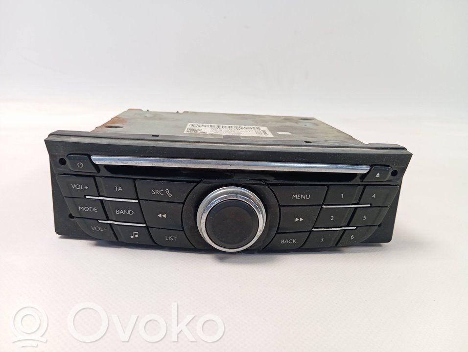 Citroen C-Elysée Steuergerät Audioanlage Soundsystem Hi-Fi 