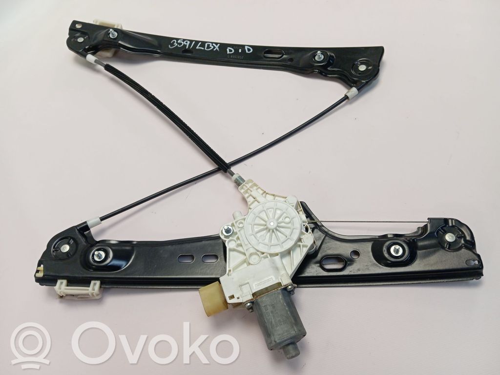 BMW 3 E46 Regulador de ventanilla eléctrico de puerta delantera 
