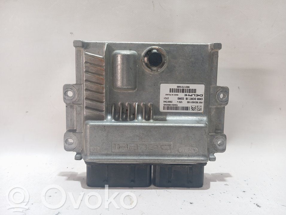 Peugeot Boxer Engine control unit/module 