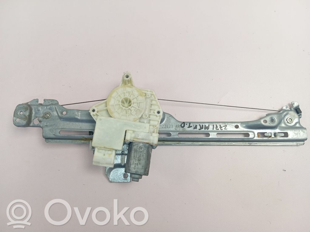 Peugeot 308 Elektryczny podnośnik szyby drzwi tylnych 