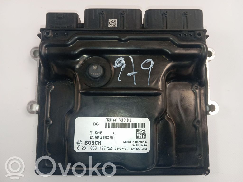 Renault Express Engine control unit/module 