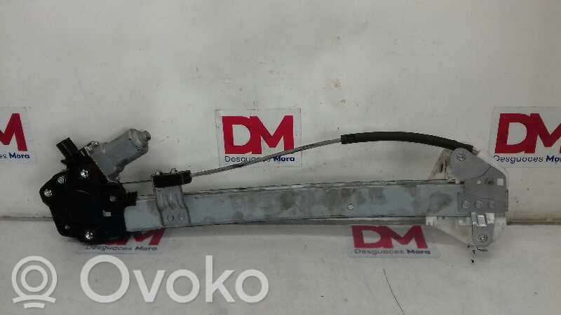 Regulador de puerta trasera con motor