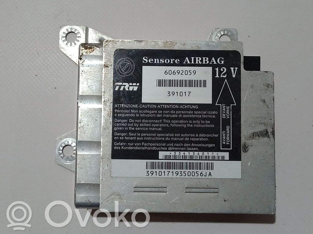 Alfa Romeo 159 Unitate/modul de comandă airbaguri 