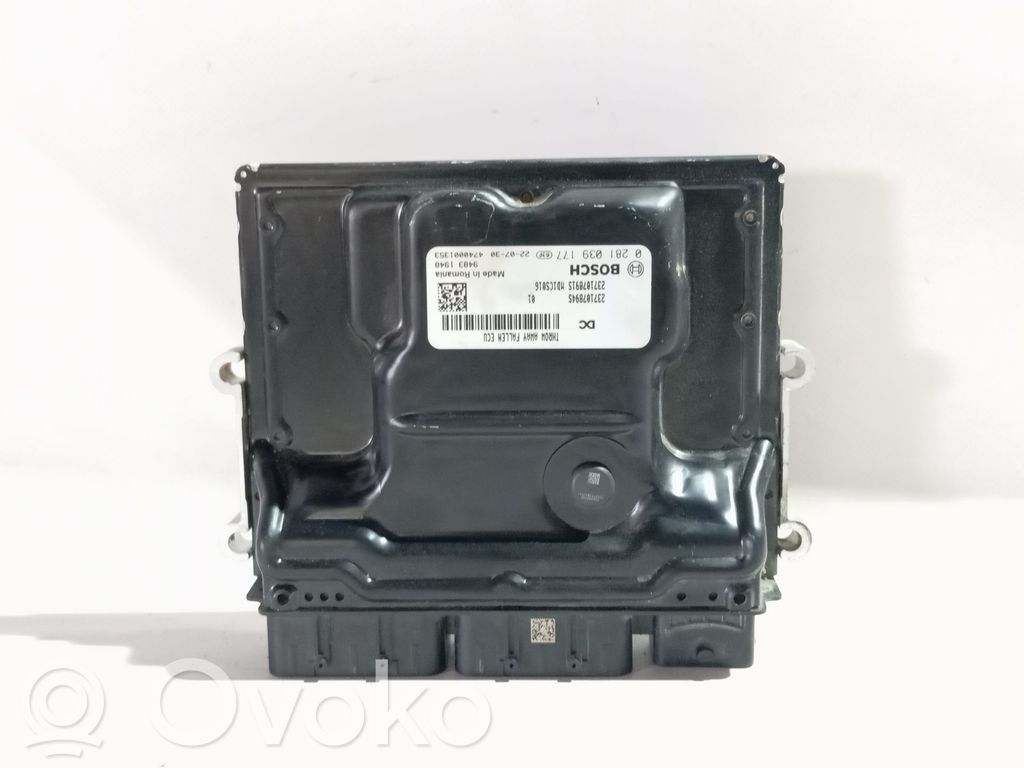 Engine control unit/module   237107894S,0281039177