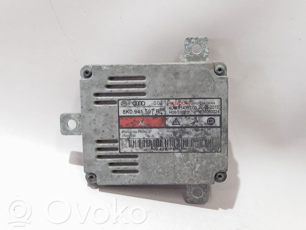 Unité de commande / module Xénon   8K0941597B,4UM15436700