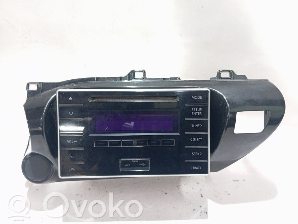Toyota Hilux (AN120, AN130) Moduł / Sterownik dziku audio HiFi 