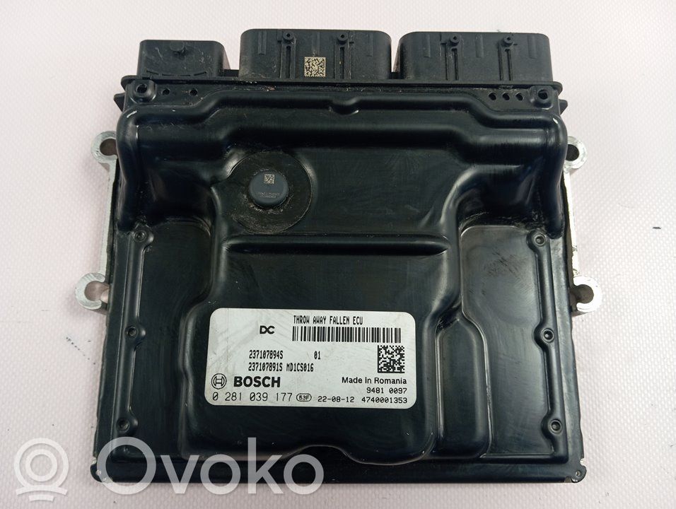 Renault Express Calculateur moteur ECU