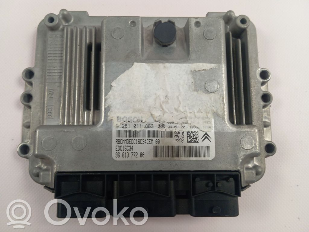 Citroen C4 Aircross Sterownik / Moduł ECU