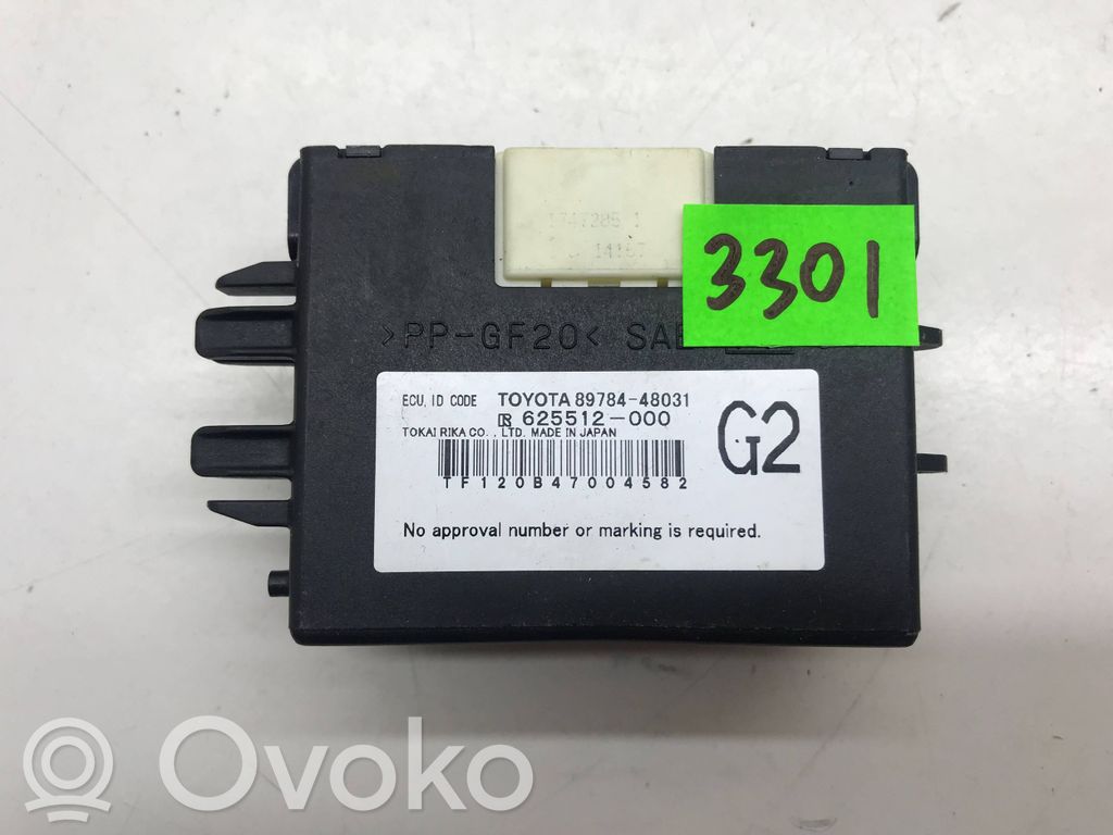 Immobilizer control unit/module   8978448031,625512000