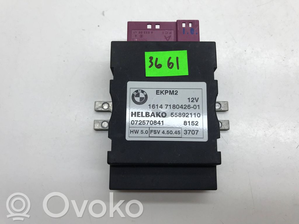 BMW X5 E70 Unitate/modul comandă pompă injecție combustibil 