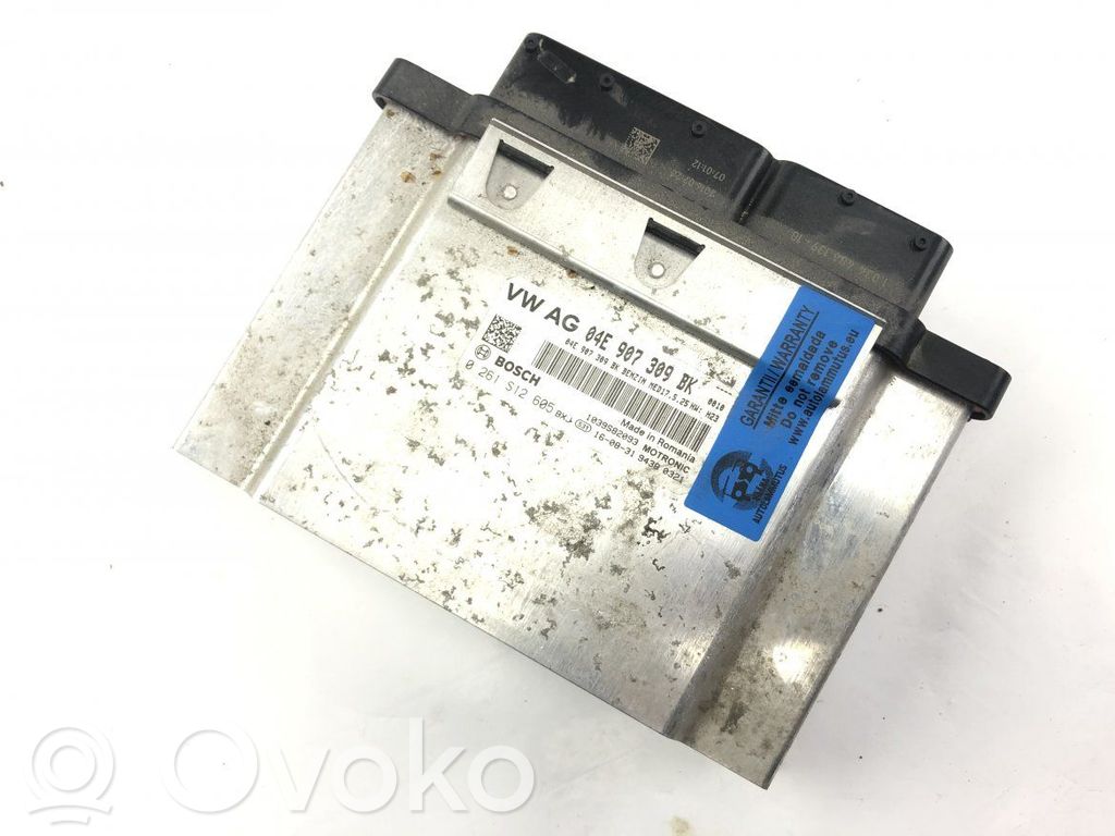 Engine control unit/module   0261S12605,04E906027HN,04E907309BK,0261S12605,04E906027HN,04E907309BK
