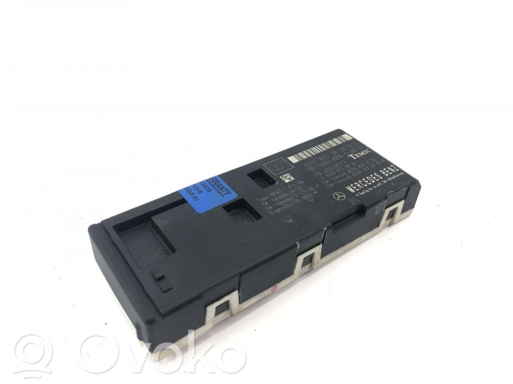 Mercedes-Benz C W204 Sterownik / Moduł elektrycznej klapy tylnej / bagażnika 