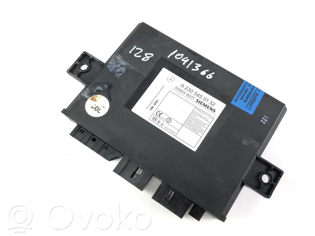 Mercedes-Benz CL C215 Unitate/modul de control fără cheie (KESSY) 