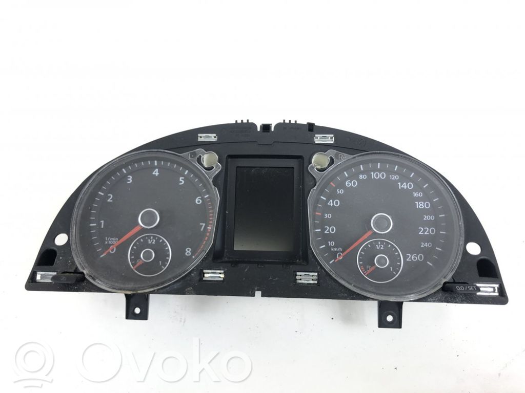 Volkswagen PASSAT B7 Vitezometru (grup de instrumente) 