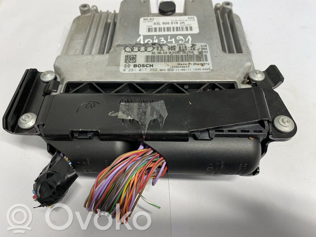 Audi A4 S4 B8 8K Unidad de control/módulo del motor 
