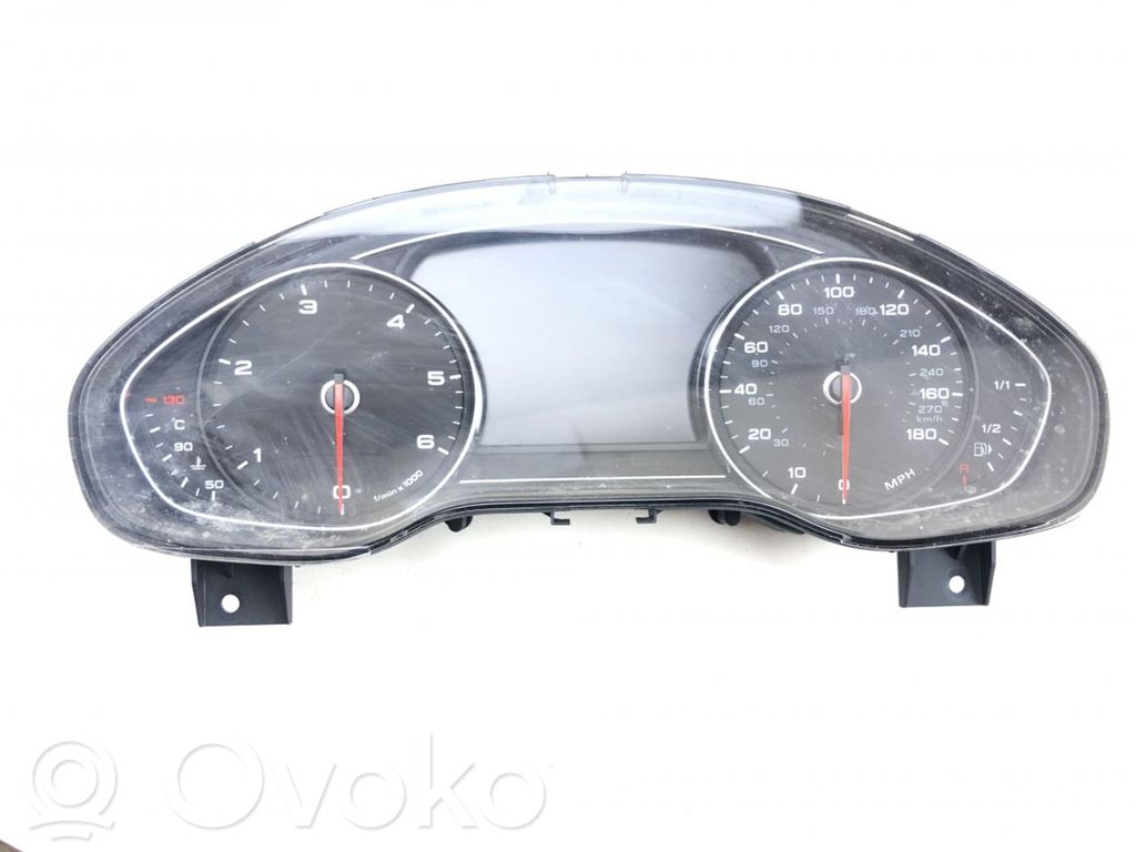 Audi A8 S8 D4 4H Speedometer (instrument cluster) 