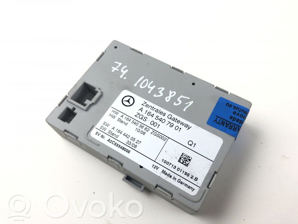 Mercedes-Benz ML W164 Moduł sterowania Gateway 