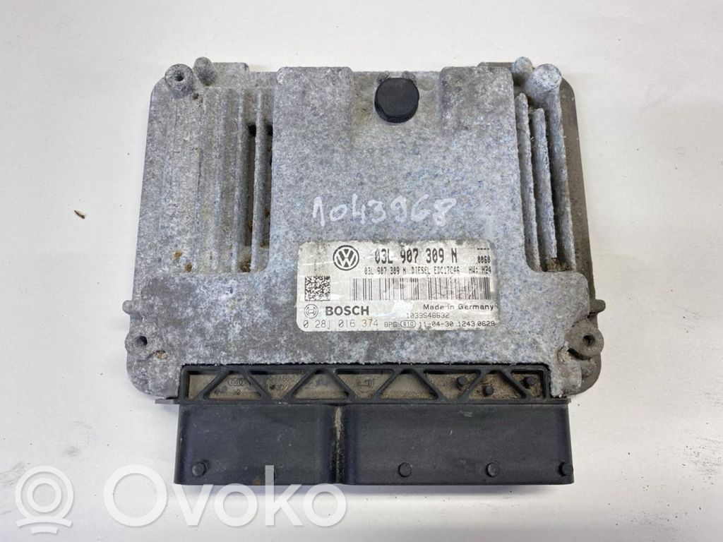 Volkswagen PASSAT B7 USA Engine control unit/module 