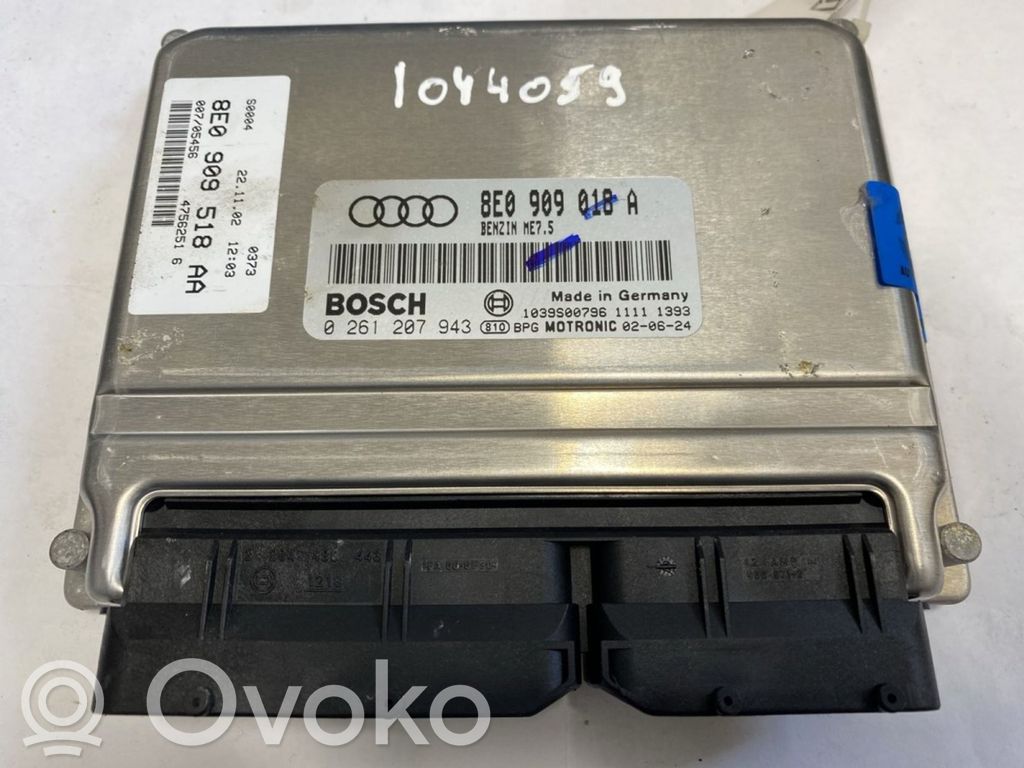 Audi A4 S4 B6 8E 8H Engine control unit/module 