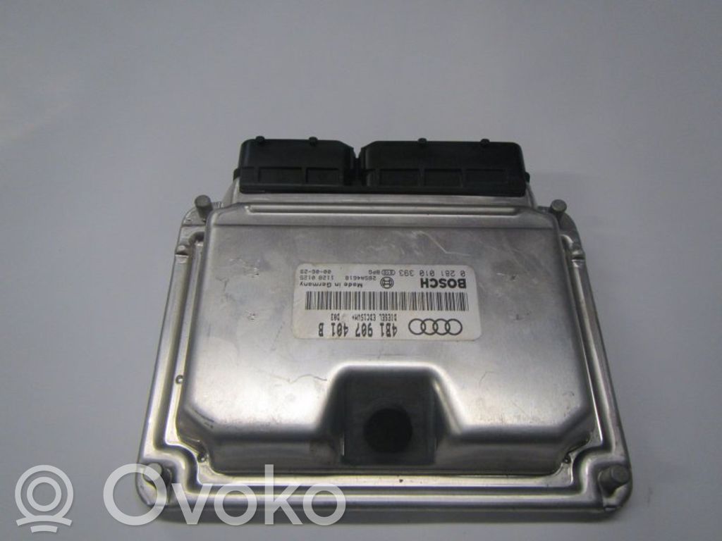 Engine control unit/module   0281010095,4B1997401AX,4B1907401A,0281010393,4B1907401B