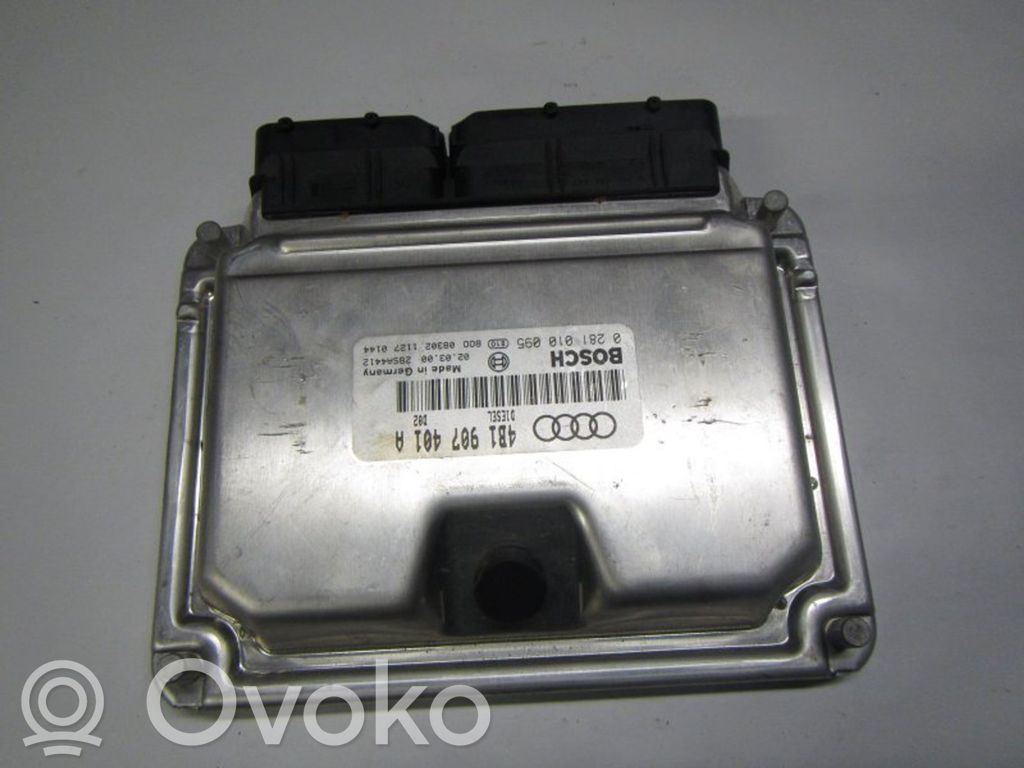 Engine control unit/module   0281010095,4B1997401AX,4B1907401A