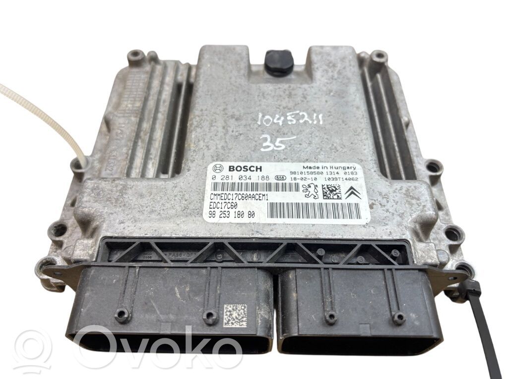 Peugeot 3008 II Sterownik / Moduł ECU 