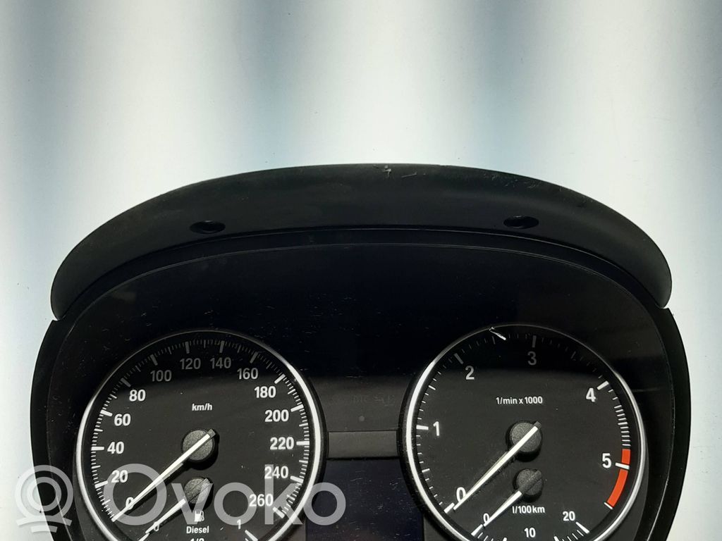 BMW 3 E90 E91 Speedometer (instrument cluster) 