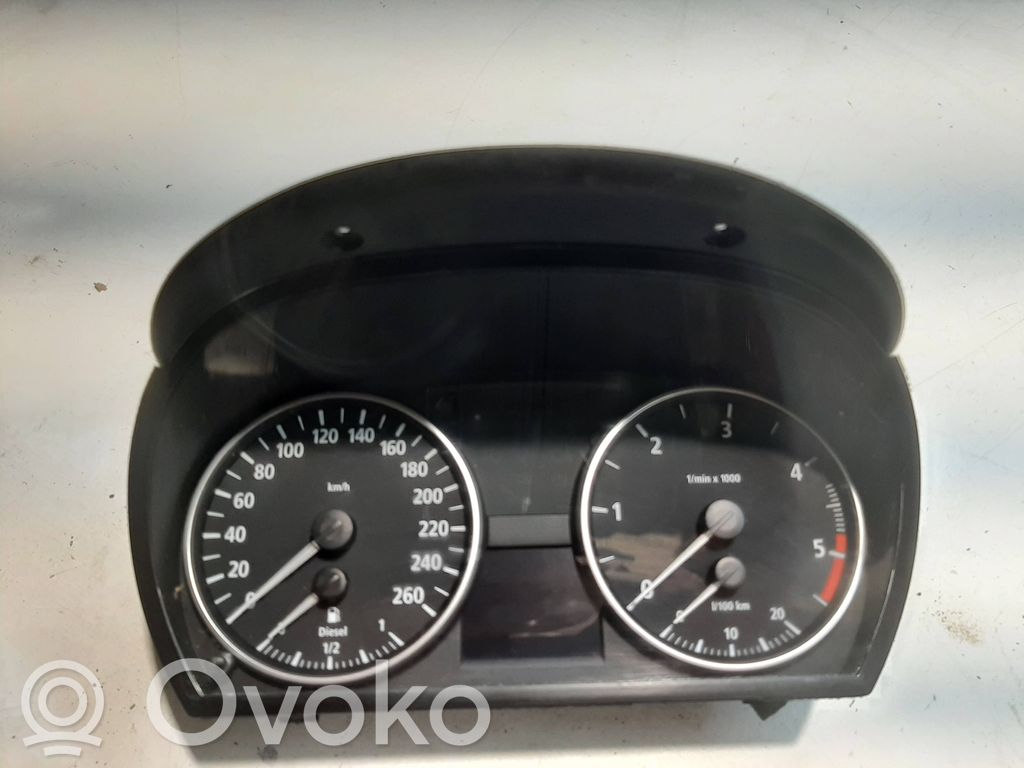 BMW 3 E90 E91 Speedometer (instrument cluster) 