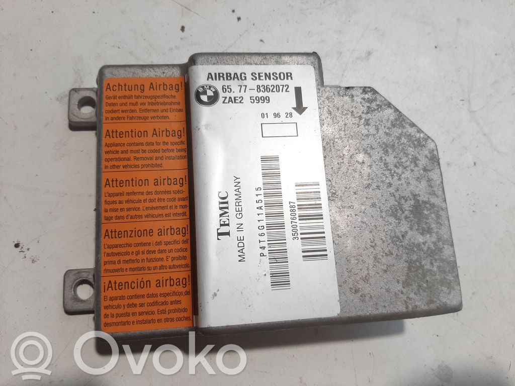 Unidad de control/módulo del Airbag   65778362072,ZAE25999