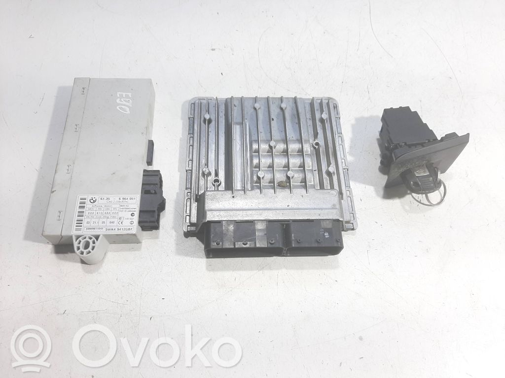 BMW 3 E90 E91 Engine ECU kit and lock set 