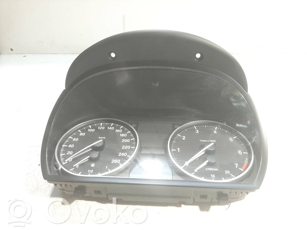 BMW 3 E90 E91 Tachimetro (quadro strumenti) 