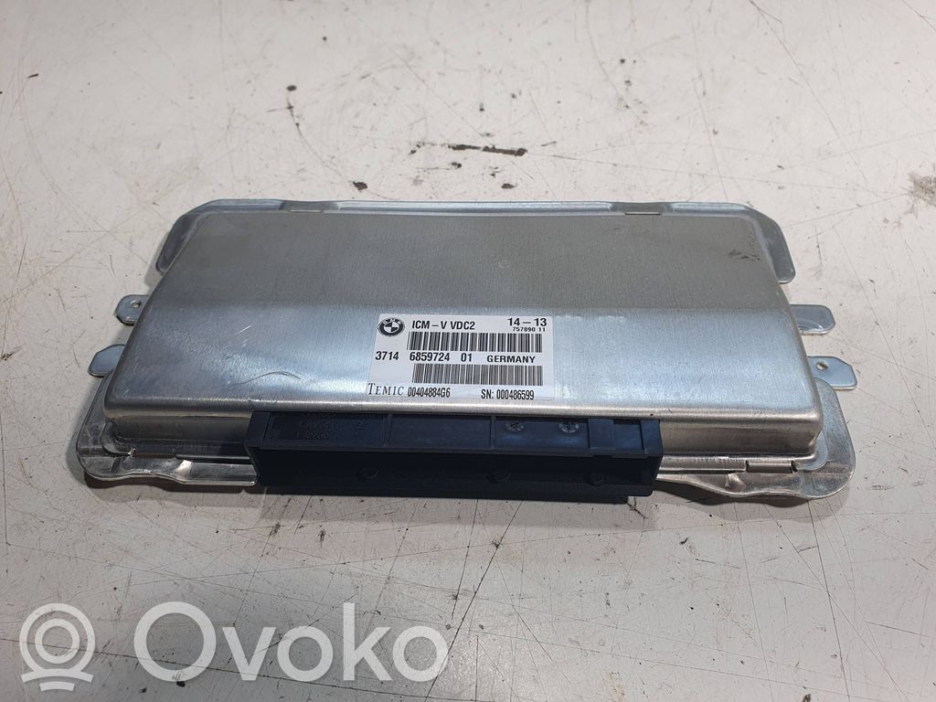 BMW 5 F10 F11 Sterownik / Moduł zawieszenia pneumatycznego 