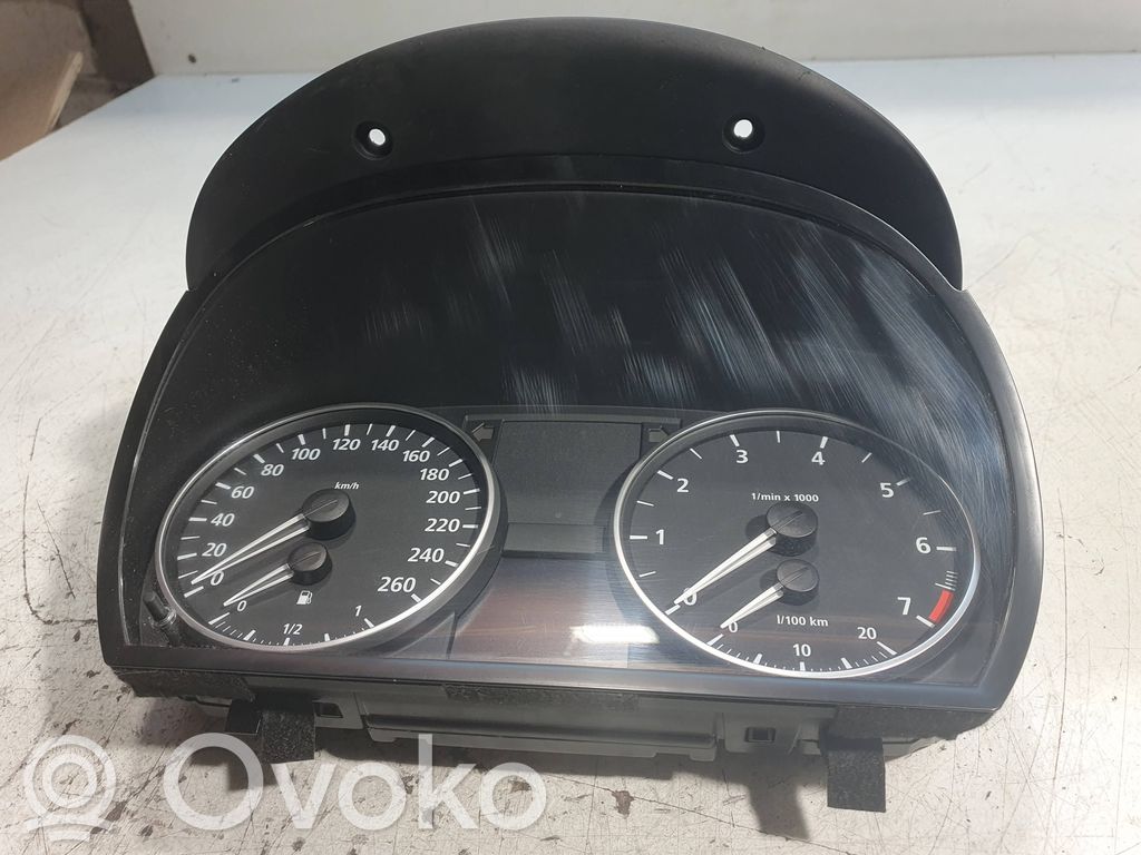BMW 3 E90 E91 Speedometer (instrument cluster) 