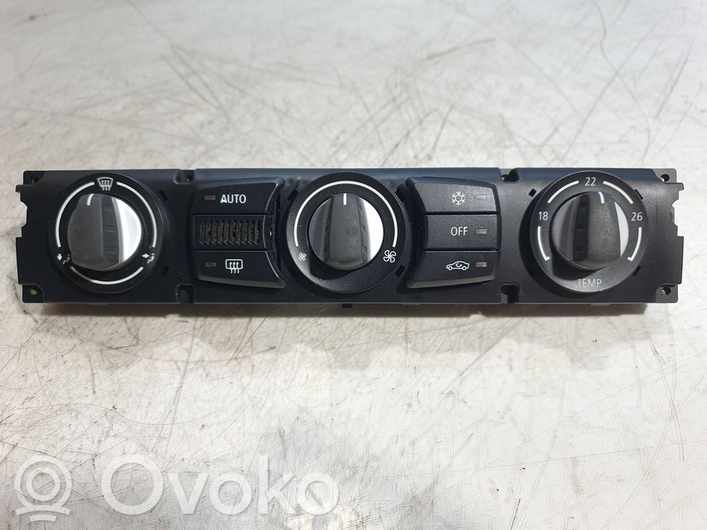 BMW 5 E60 E61 Climate control unit 