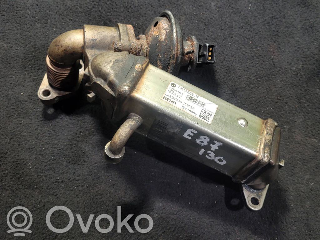 BMW 1 E81 E87 EGR dzesētājs 