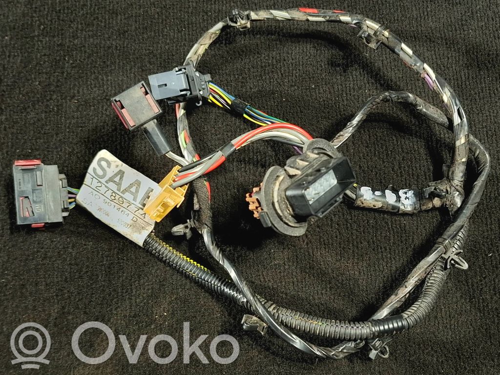 Saab 9-3 Ver1 Cableado de puerta trasera 