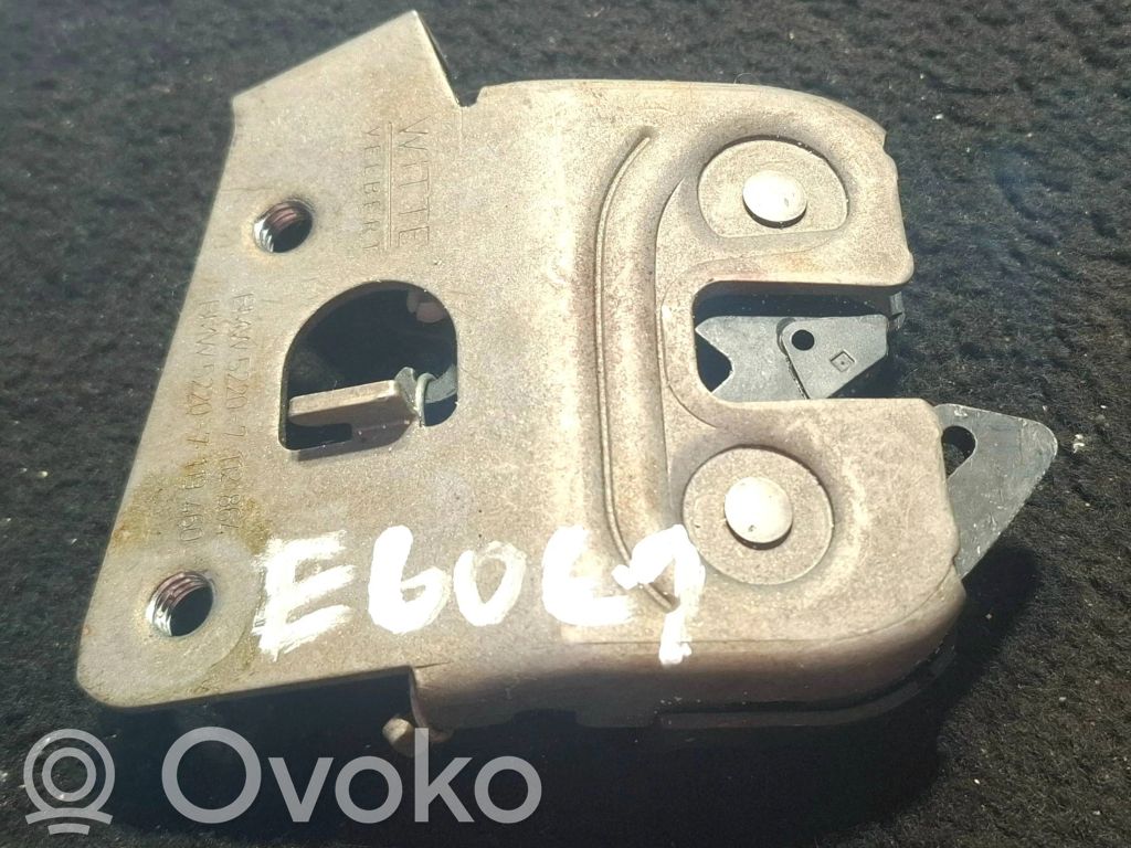 BMW 5 E60 E61 Seat back rest lock catch 