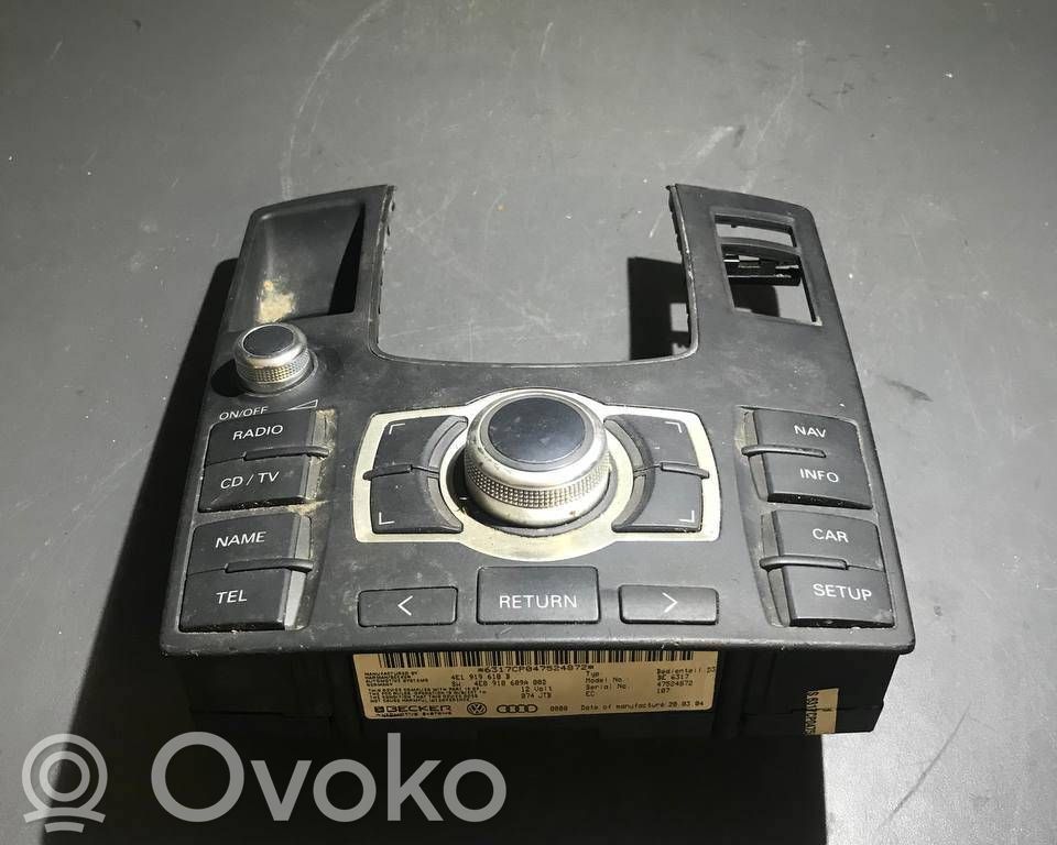 Head unit multimedia control   4E0910609A,4E1919610B