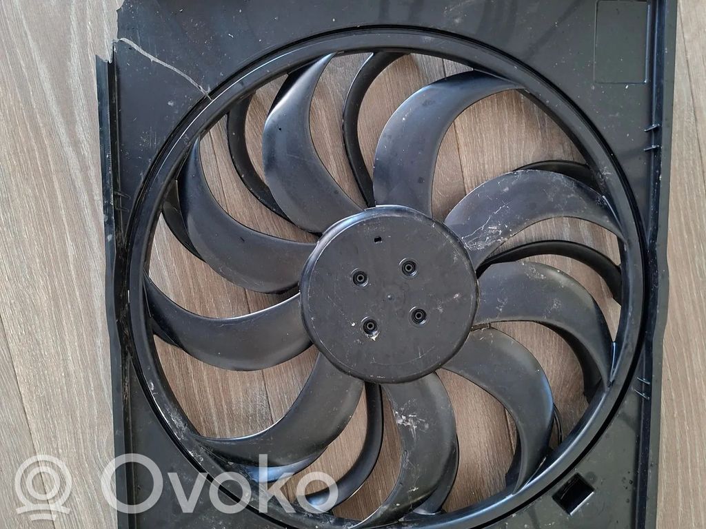 Ford Capri EV Radiator cooling fan shroud 