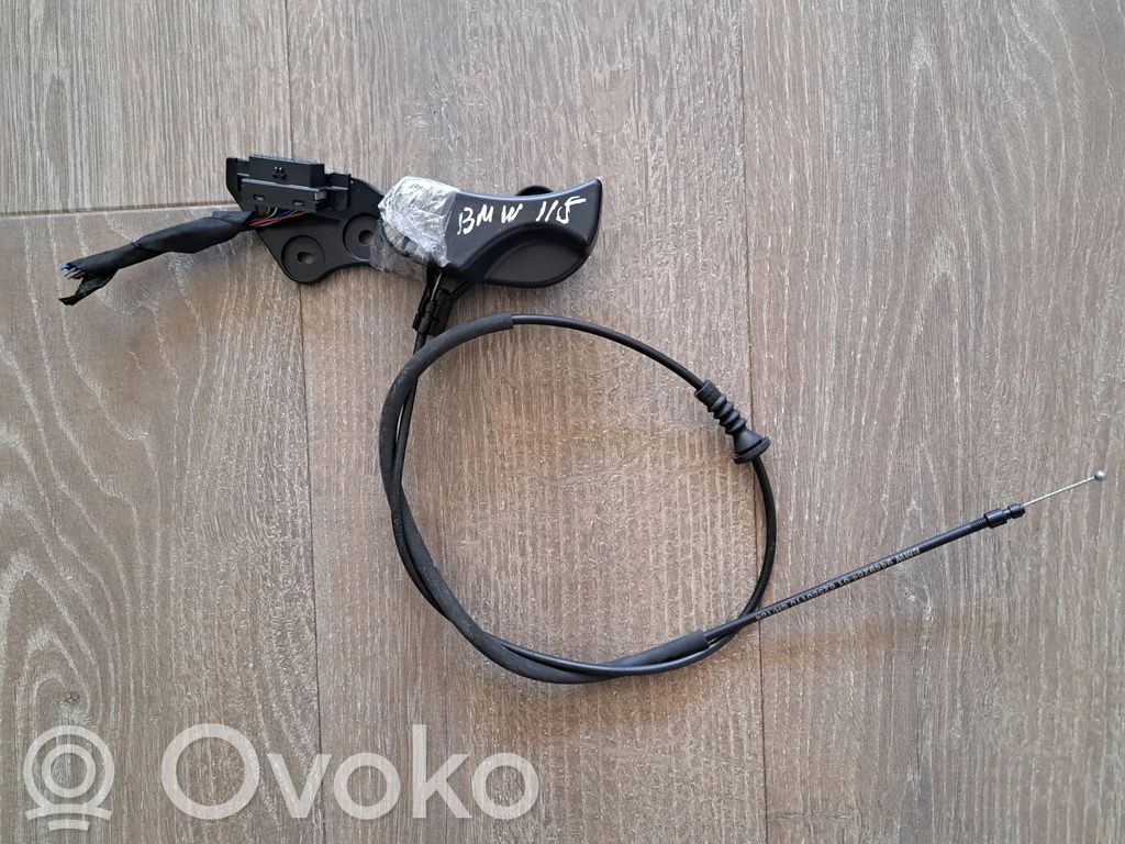 BMW 1 F40 Cavo di rilascio vano motore/cofano 