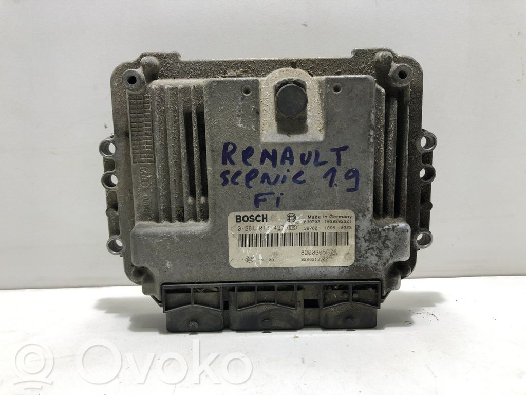 Renault Scenic II -  Grand scenic II Engine control unit/module 