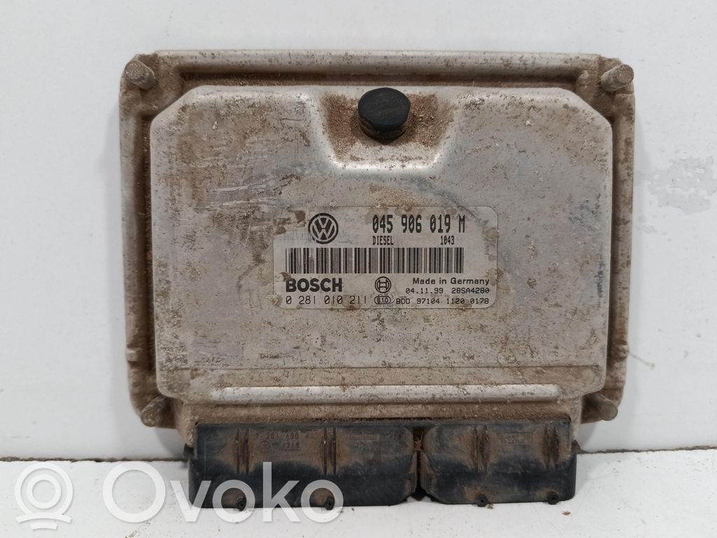Engine control unit/module   045906019M,0281010211,045906019M