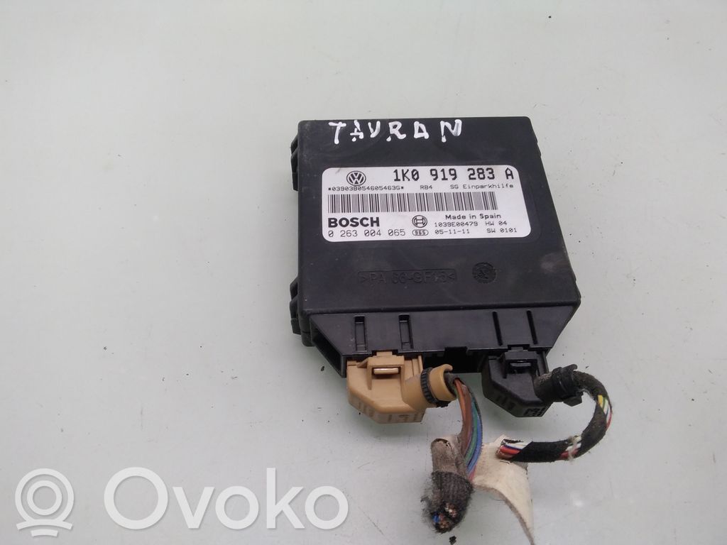 Volkswagen Touran I Unitate/modul de comandă parcare PDC 