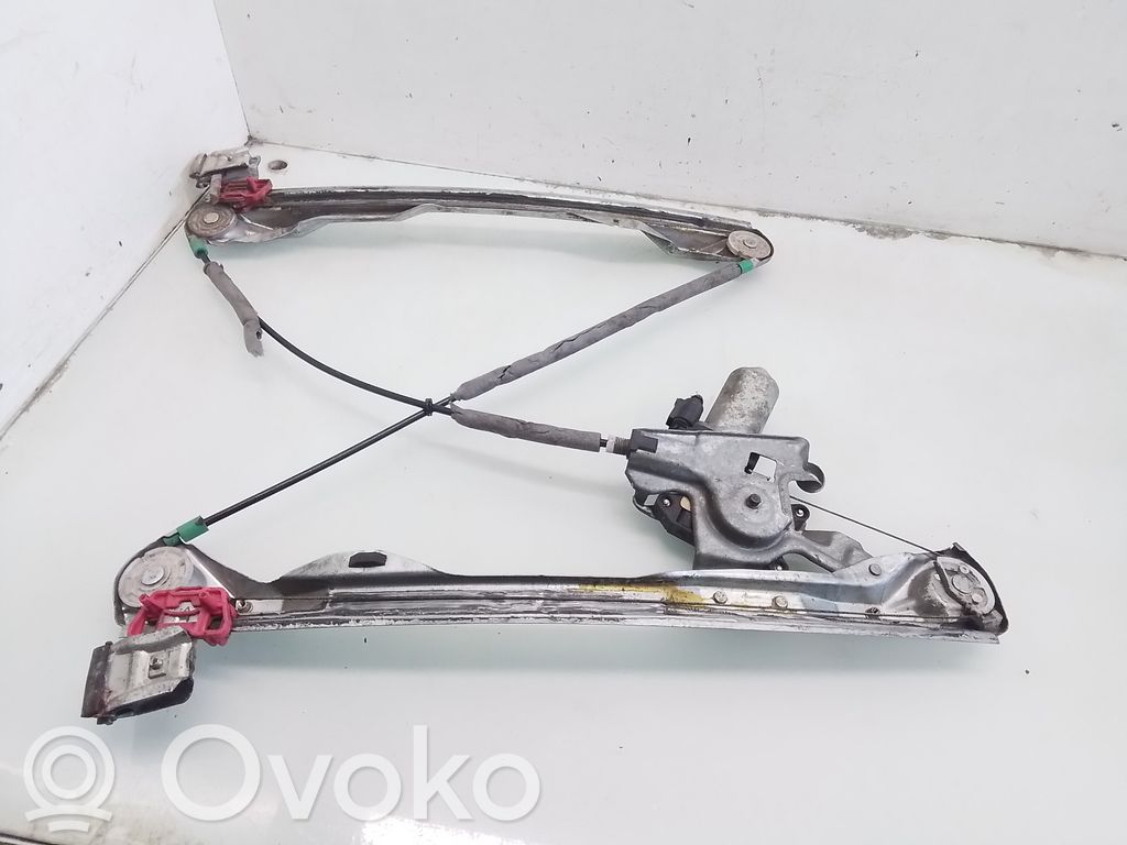 Front door window regulator with motor