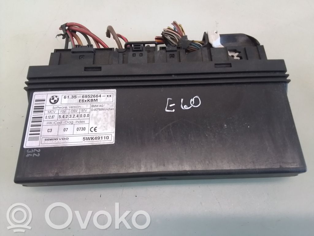 BMW 5 E60 E61 Komfortsteuergerät Bordnetzsteuergerät 