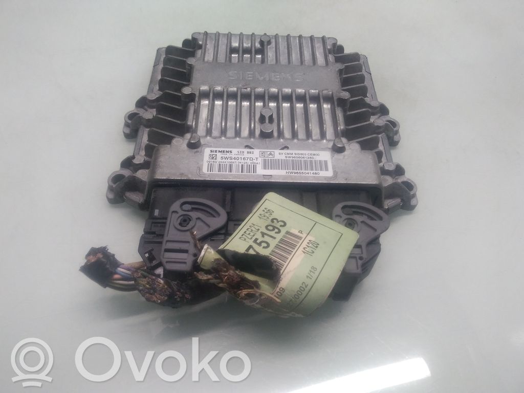 Peugeot 407 Engine control unit/module 
